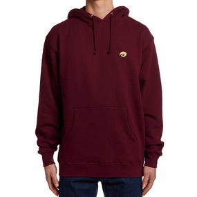 CCS Staple Pullover Hoodie - Maroon Reinforced Hem
