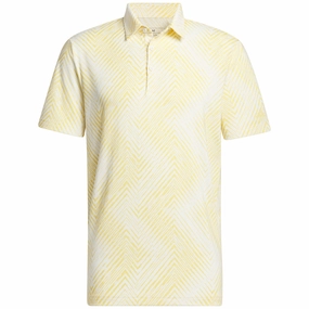 Relaxed Design theater visit adidas Ult365 All Over Polo Shirt - Ivory/Semi Spark