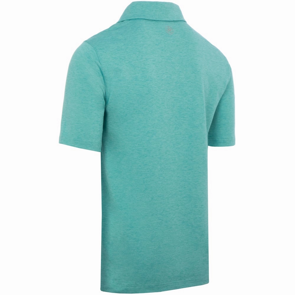 ProQuip Pro Tech Melange Polo Shirt - Porcelain Anti Pilling Fabric Minimalist Look