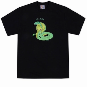 Chic and Soft Porous Walker Nobra T-Shirt - Black