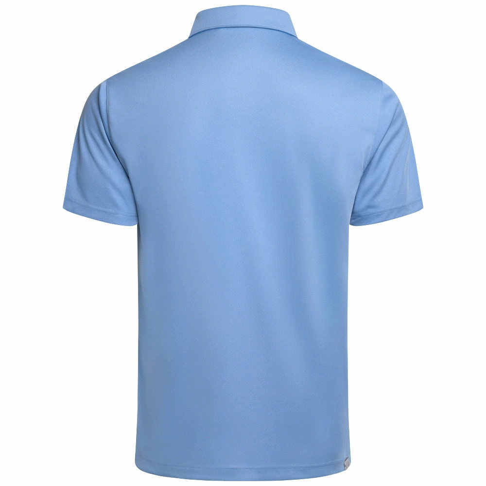 Puma Pure Solid Polo Shirt - Zen Blue All-Purpose Comfort Comfy Wear