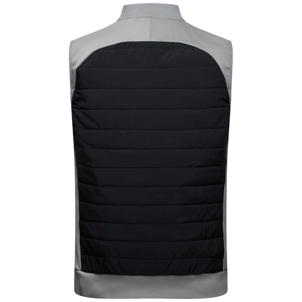 Mizuno Hybrid Bomber Gilet - Charcoal Odor Control Lining Easy Care Material