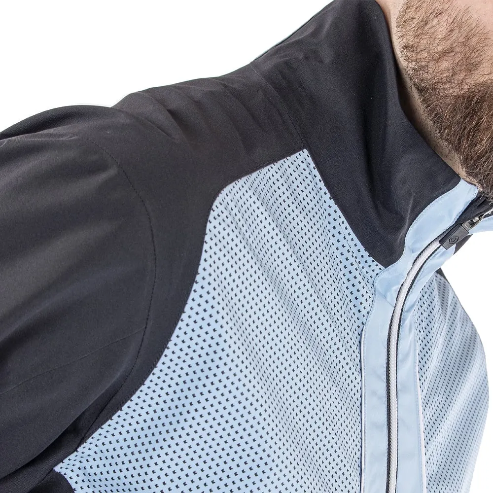 Galvin Green Albert Gore-Tex Waterproof Jacket - Blue Bell/Black/White Micro Perforated Panels