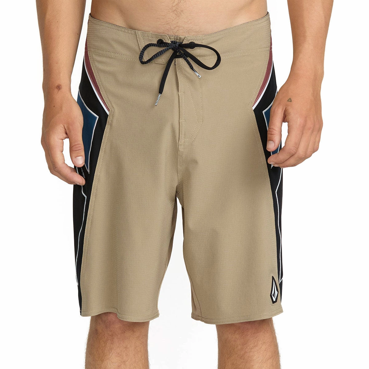 LightweightDesign Volcom Team Mod 20 Boardshorts - Khaki