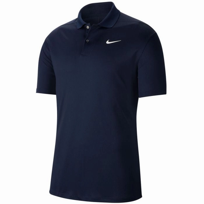 Nike Dri-Fit Victory Solid Polo Shirt - Obsidian Soft and Stylish