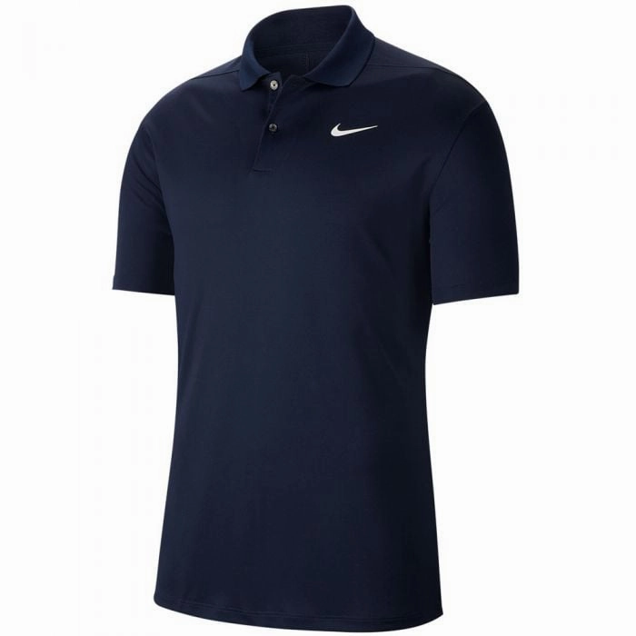 light layering Nike Dri-Fit Victory Solid Polo Shirt - Obsidian