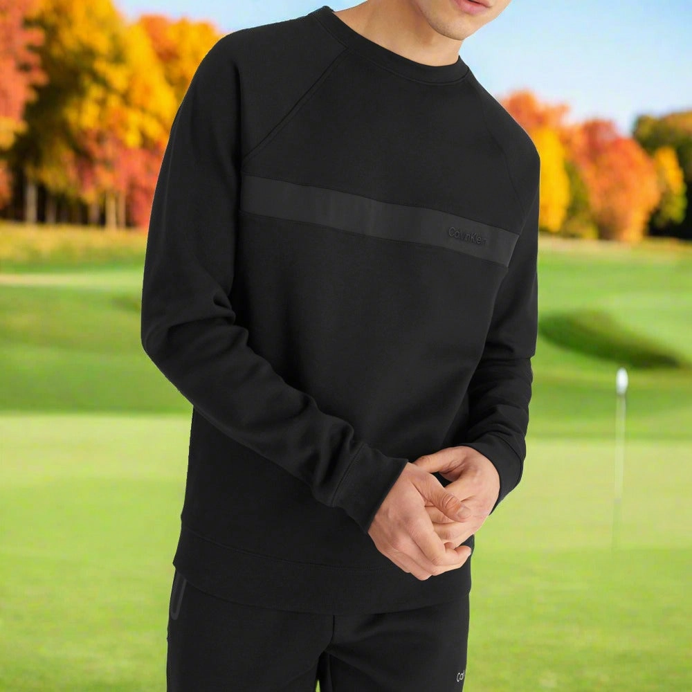 Calvin Klein Hyper Tech Sweatshirt - Black Street Active Urban Minimal