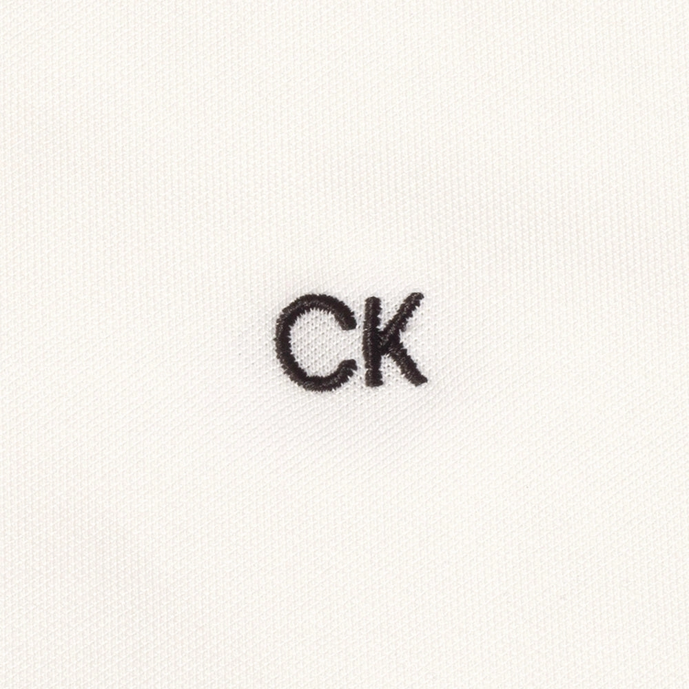 Calvin Klein Uni Polo Shirt - White Ultimate Wear Sleek Style