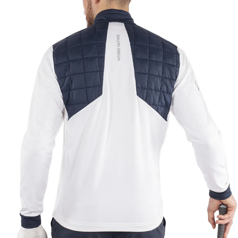 Sporty Fit Ethical Manufacturing Galvin Green Damian Insula Jacket - White/Navy