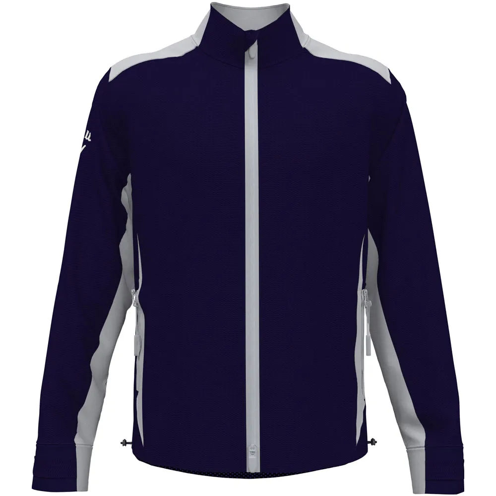 Callaway Stormlite II Waterproof Jacket - Peacoat/Pearl Wind Resistant Snow Day