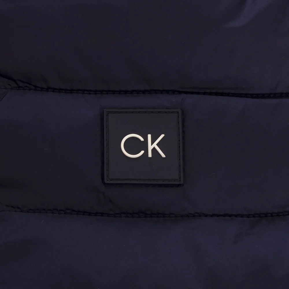 Durable Fabric Calvin Klein Dynamo Tech Knit Jacket - Navy/Ocean Blue