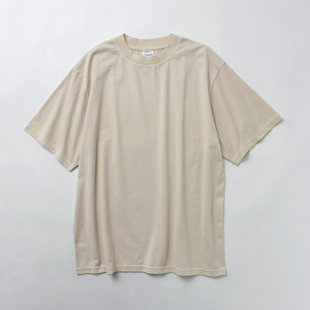 YONETOMI NEW BASIC / Garment-dye Pack T-shirt Cozy Comfort