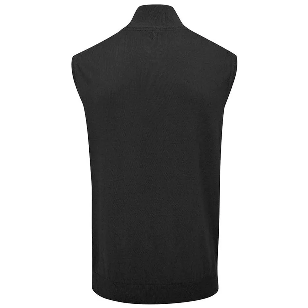 Oscar Jacobson Bob Pin Sleeveless Sweater - Black Improvement