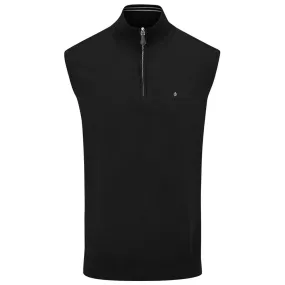 Oscar Jacobson Bob Pin Sleeveless Sweater - Black enthusiasm real