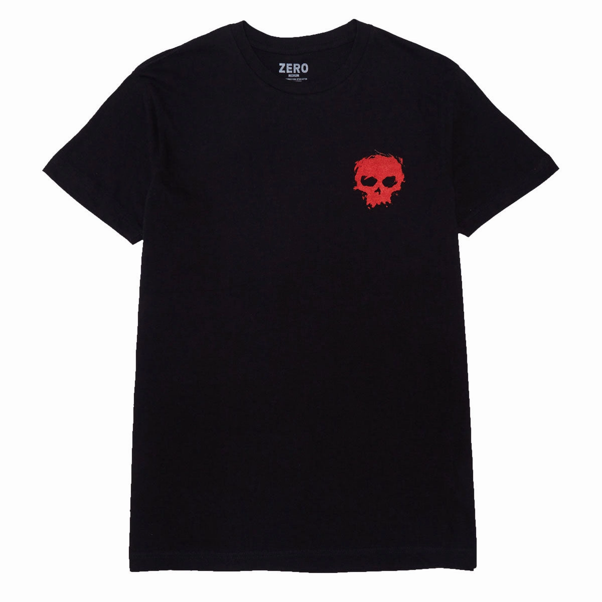Zero Or Die T-Shirt - Black/Red Playful Vibes