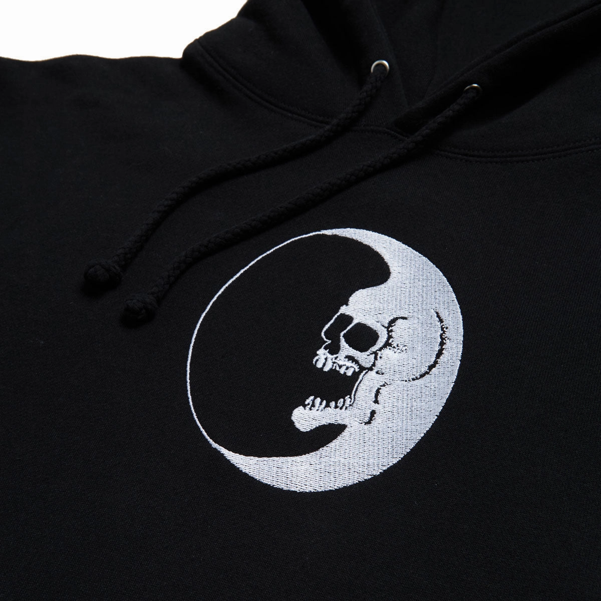School Days Zero x Dead Moon Embroidered Hoodie - Black