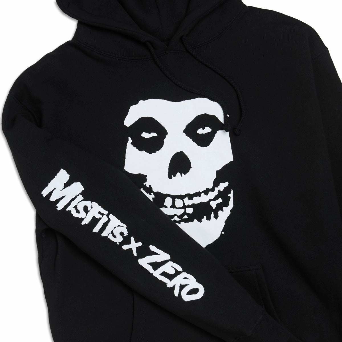 Quick Drying Odor Resistant Treatment Zero x Misfits Fiend Hoodie - Black