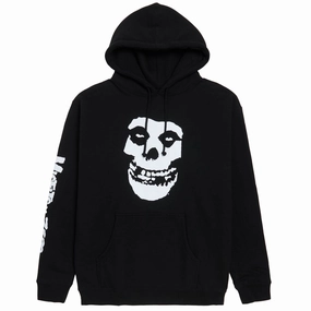 Zero x Misfits Fiend Hoodie - Black Printed Pattern