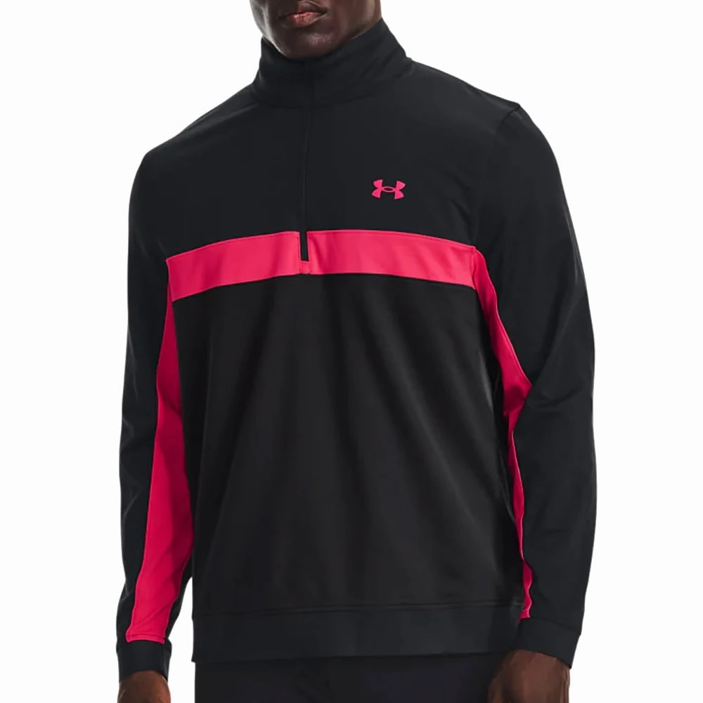 Urban Cool Urban Relaxed Under Armour Storm 1/2 Zip Pullover - Black/Pink