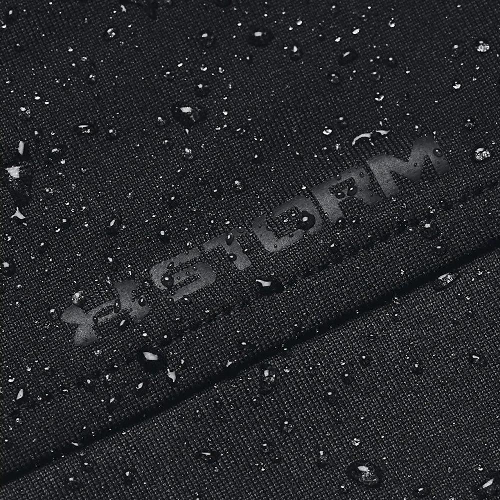 adults Under Armour Storm 1/2 Zip Pullover - Black/Pink