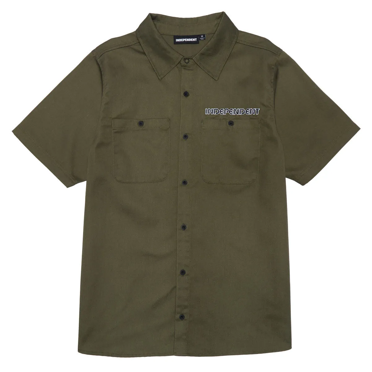Independent Union Work Shirt - Olive Layering Essential