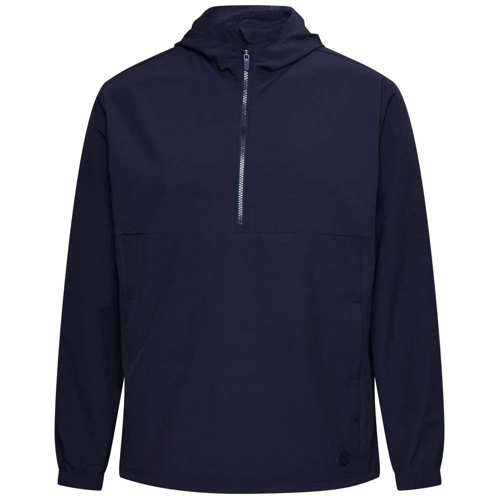 Kangaroo Pocket Puma Ripguard Anorak 1/4 Zip Jacket - Deep Navy