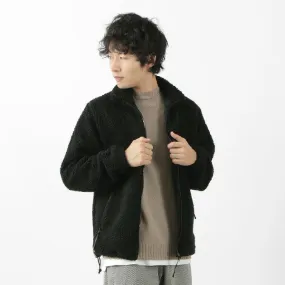 Layer Essential Piece FARFIELD ORIGINAL / Jacquard Woven Boa Fell Jacket